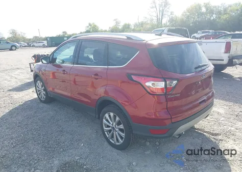 2017 Ford Escape Titanium from USA, damaged, VIN 1FMCU9J95HUD45740